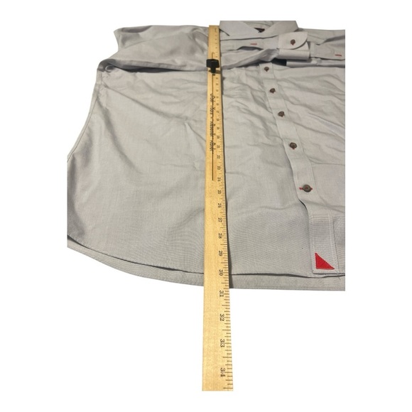 Untuckit Button Down Dress Shirt Light Blue Size XXXLC TY1 - Picture 5 of 6